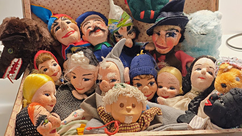 Konvolut handpuppen dresdner - konvolut,