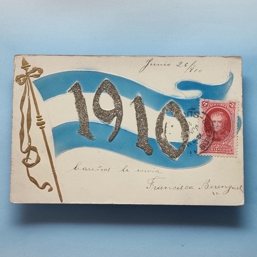 Argentinien postkarte 1910 - argentinien,