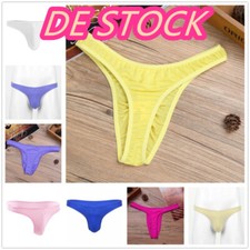 DE Herren-Unterwäsche Unterhosen Slip Sportslips Brief Bikini String Tanga M-XL