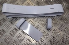 Weißer PVC Patent Zeremonien-/Paradegürtel echte Militärausgabe - alle Größen