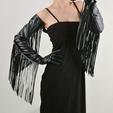 Damen kunstleder handschuhe - damen,