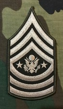 US ARMY SERGEANT MAJOR OF THE