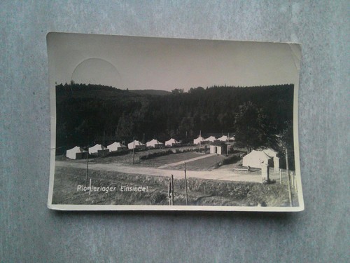 Einsiedel pionierlager - ak,