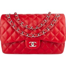 Chanel Quilted Lambskin Jumbo