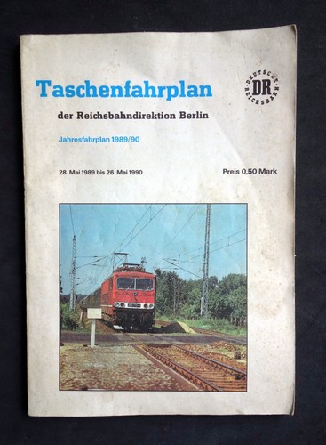 Taschenfahrplan der