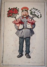 Entwurf AK original Aquarell