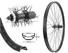 Hinterrad 27,5" Disk Hohlkammer 30-584 Shimano Centerlock MTB 8-10fach Industrie