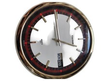 Twins Wanduhr Quartz A2373 Modern Mehrfarbig Metall