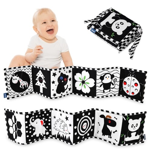 Baby stoffbuch schwarz weiß - stoffbuch,