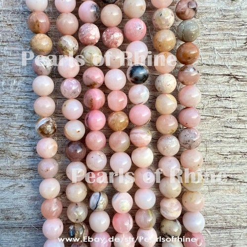 Echter rosa opal 6mm 8mm - rosa,