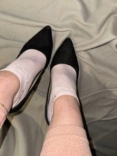 Stewardess Pumps Getragen