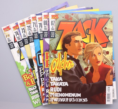 Zack jahrgang 2005 comic - zack,