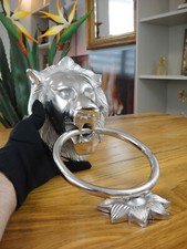 Türklopfer löwe silber antik - silber,