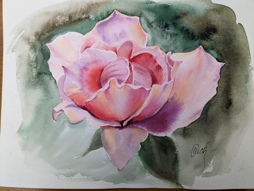 Aquarell original blumen - original,, blumen,