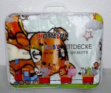 SC003 Süße Baby Kinder Schmusedecke Fleece Bett Kuschel decke 100x140 cm Mint 6