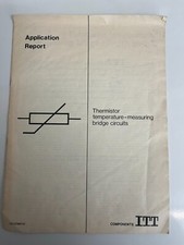 ITT ANWENDUNGSBERICHT TEMPERATURMESSBRÜCKENSCHALTUNGEN 70er JAHRE
