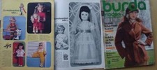 Burda Moden 10/74 PUPPE 1974 Abendmode WÄSCHE KAUFEN CAPE Teenager 70er vintage