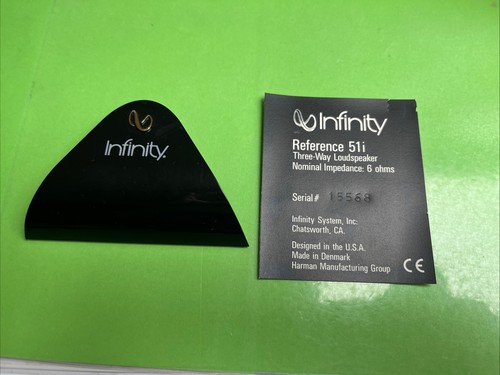 Infinity schild typenschild - infinity,