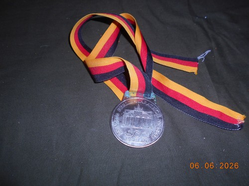 Medaille marathon berlin 1998 - medaille,