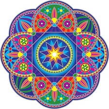 Fensterbild Sonnenstrahlen