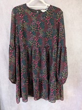 Chiffonkleid Blümchenkleid