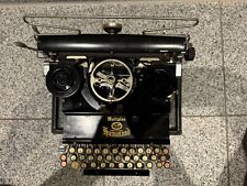 Antike Schreibmaschine Hammond Multiplex Folding Typewriter  inkl. Holzkoffer