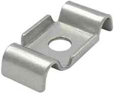 100x Pfosten Zaun Edelstahl Klemmdeckel Zaunpfosten Gitter Doppelstabzaun