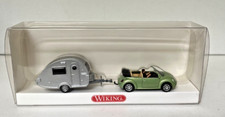 Wiking 1:87 0634036 VW New Beetle mit Wohnwagen - TOP + OVP A1269