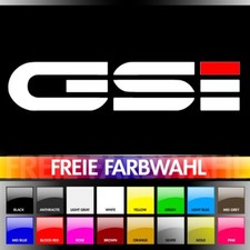 Opel GSI Grand Sport Injection Aufkleber Stickerfolie Emblem Logo Rallye Turbo