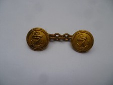 Kriegsmarine 1936 Kettchen Knöpfe FLL Jacke 2WK Parade Uniform U Boot Feuervergo