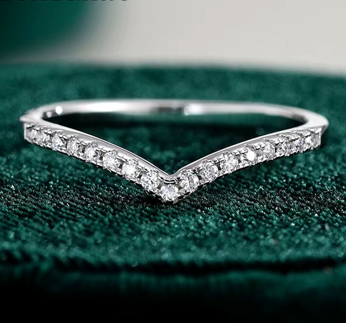 Moissanit ring 925 sterling - 925,