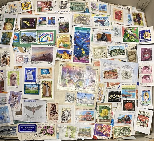 Kilo briefmarken welt - 1,