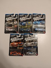 Hot Wheels Silver Series Fast & Furious Graphic Remix 5er Set, Neu und OVP !!!