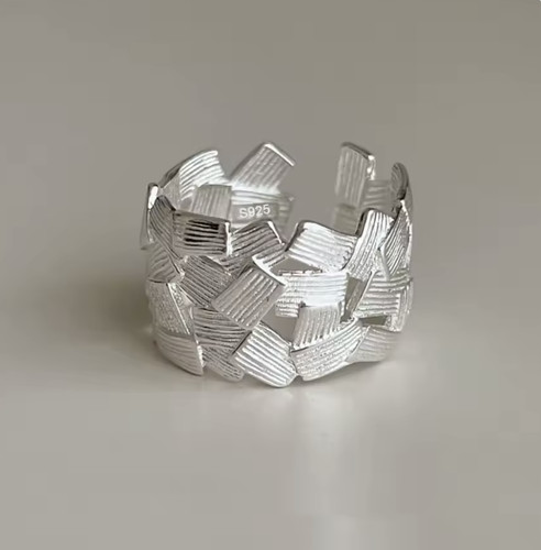 Statement ring s925 - silber,