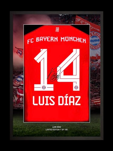 Luis diaz trikotrahmen - trikotrahmen, fc