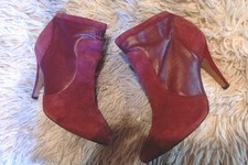 Leder stiefeletten stiefel - stiefeletten, /