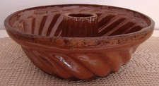 338❚ antike Backform aus Ton, Gugelhupf, von ca. 1920-1940