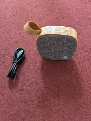 Bamboo wireless speaker - bamboo,