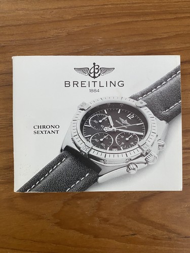 Breitling booklet anleitung - breitling,