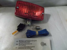 GABEL 12V Nebelschlußleuchte eckig universal Einbausatz Oldtimer PKW LKW (MS66)