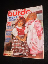 Burda Special Spezial E 284 Puppenmode Schnittmuster für Käthe Kruse Zapf Barbie