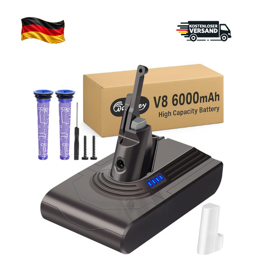 Dyson akku 6000mah ion - v8,