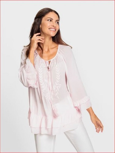 Bluse rosa damen - bluse,