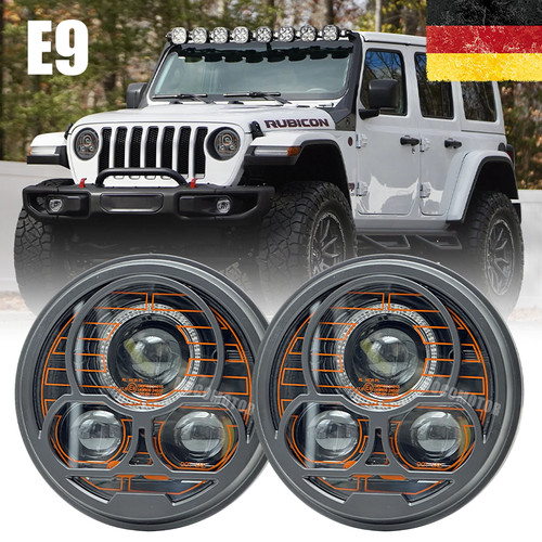 Paar led scheinwerfer - paar, e9