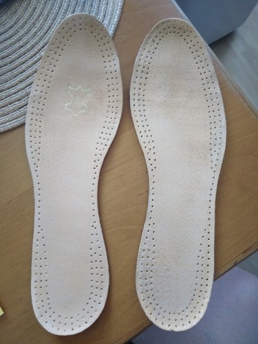 Leder komfort sohlen - leder,