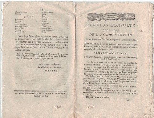 Senat organische - senat,