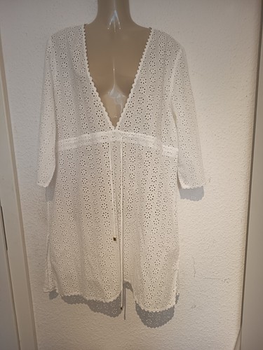 Tory burch tunika - tory, weiß