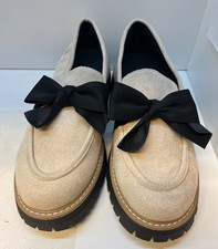 Damen college schuhe beige - damen, 42