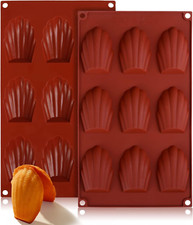 2 Stück Silikon Madeleine