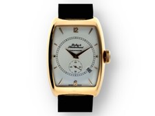 Original Dubey & Schaldenbrand Aerodyn Herren Uhr Chronometer in 750 Gelbgold